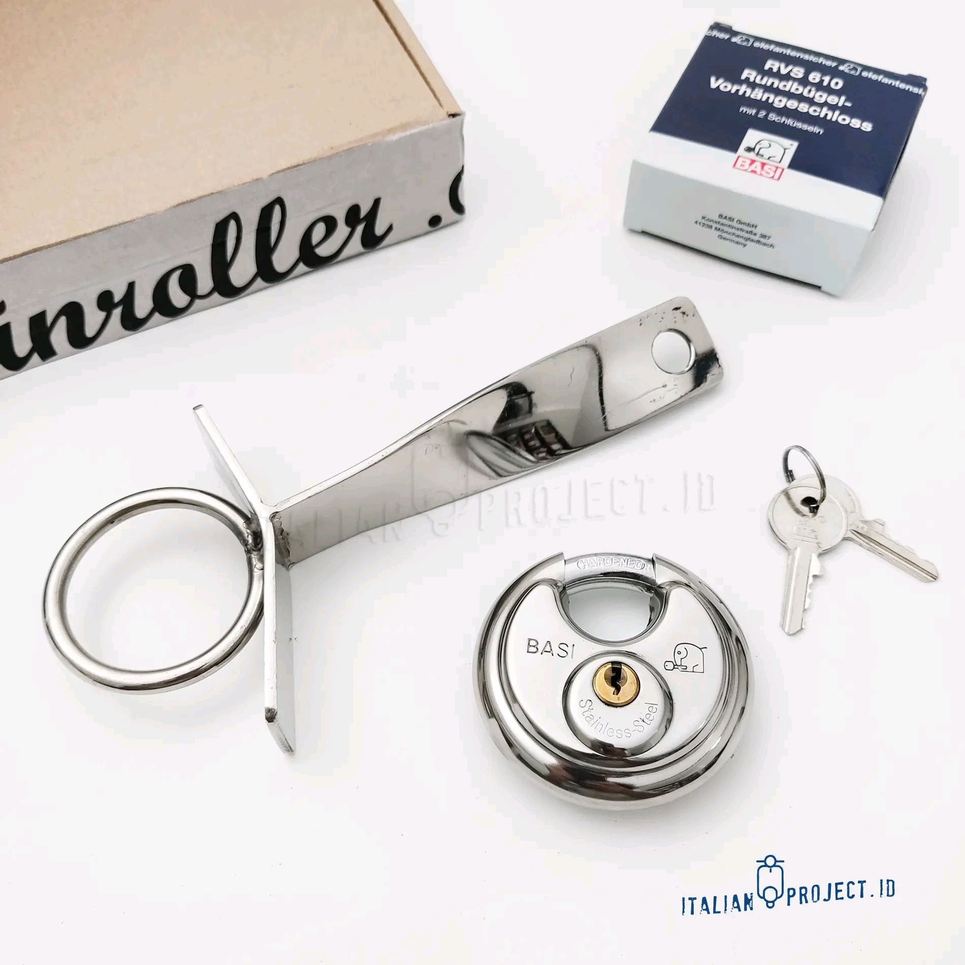 Gembok Pengaman Roda Vespa Smallframe Special PTS ET3 SS90