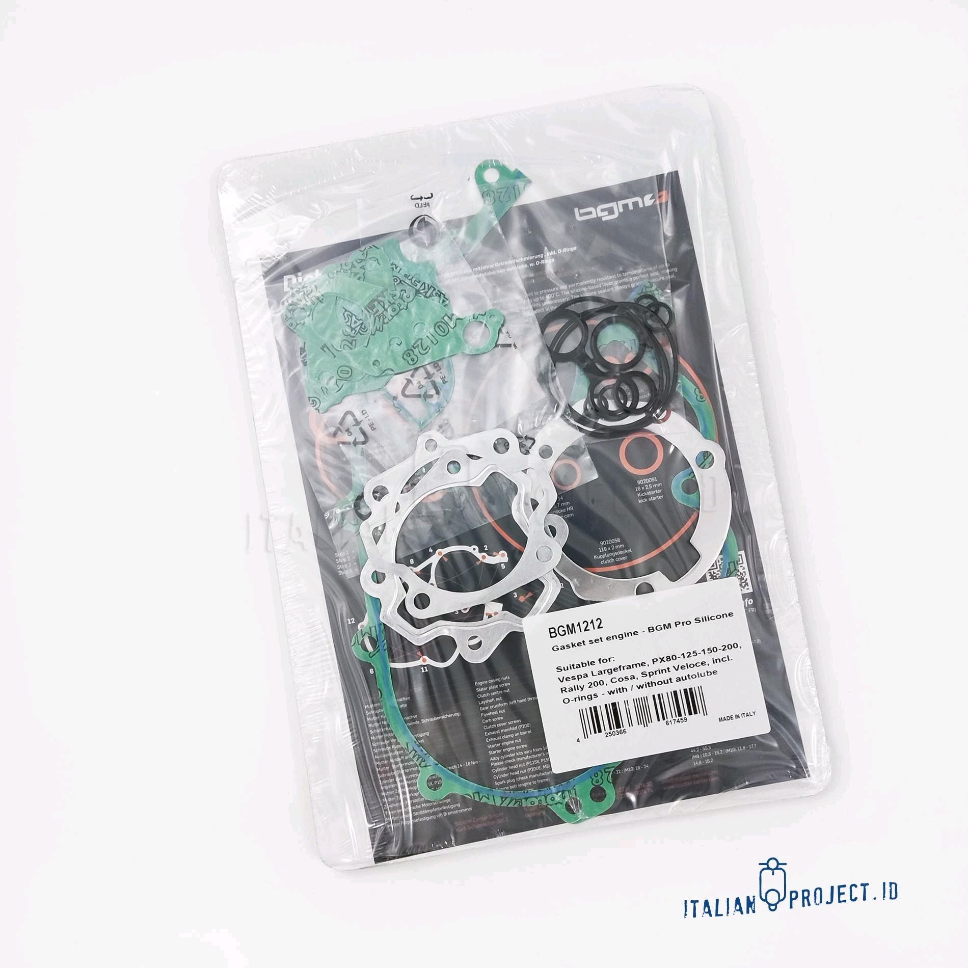 Paking Set BGM PX Series 80-200cc