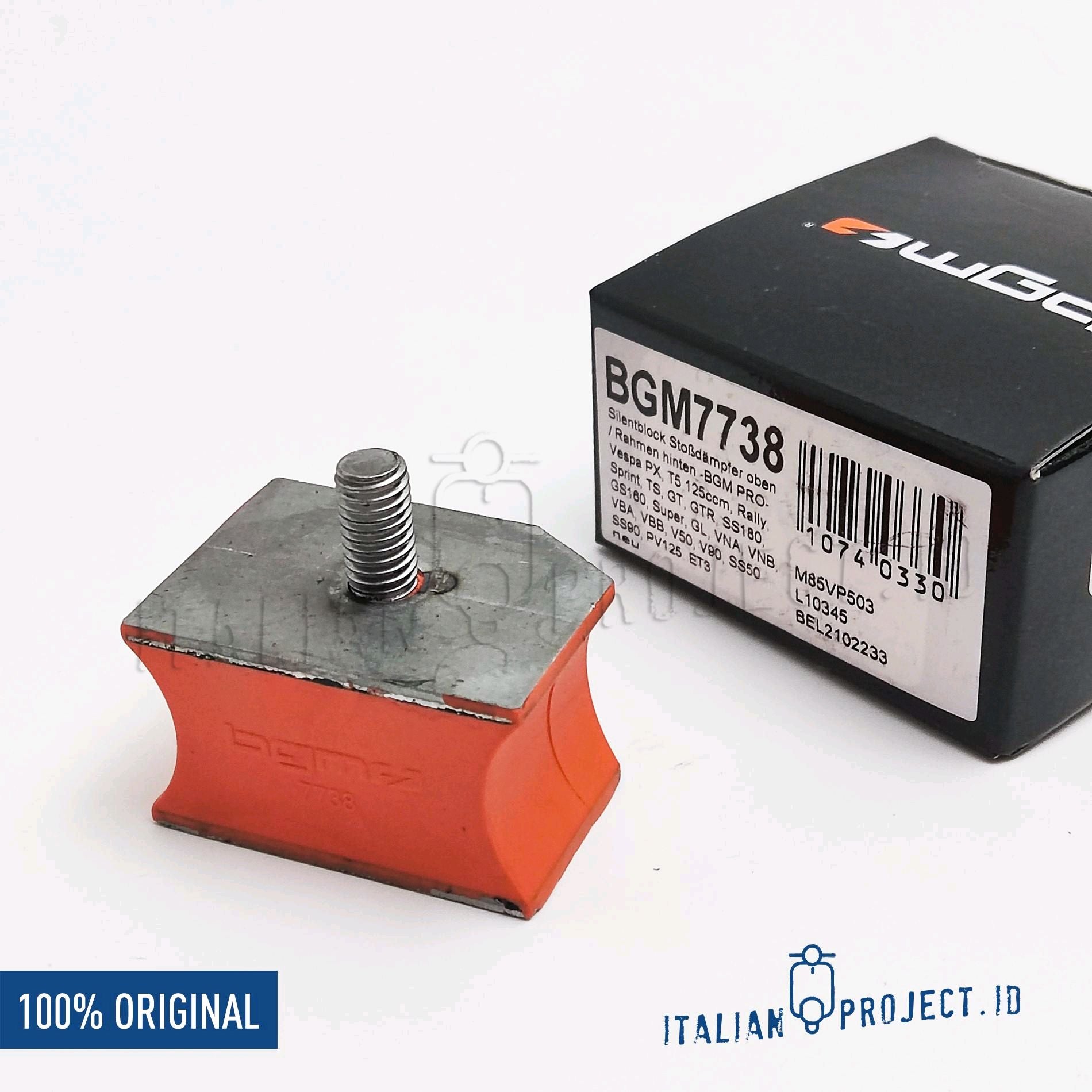 Karet Bantalan Shock Belakang Smallframe Largeframe