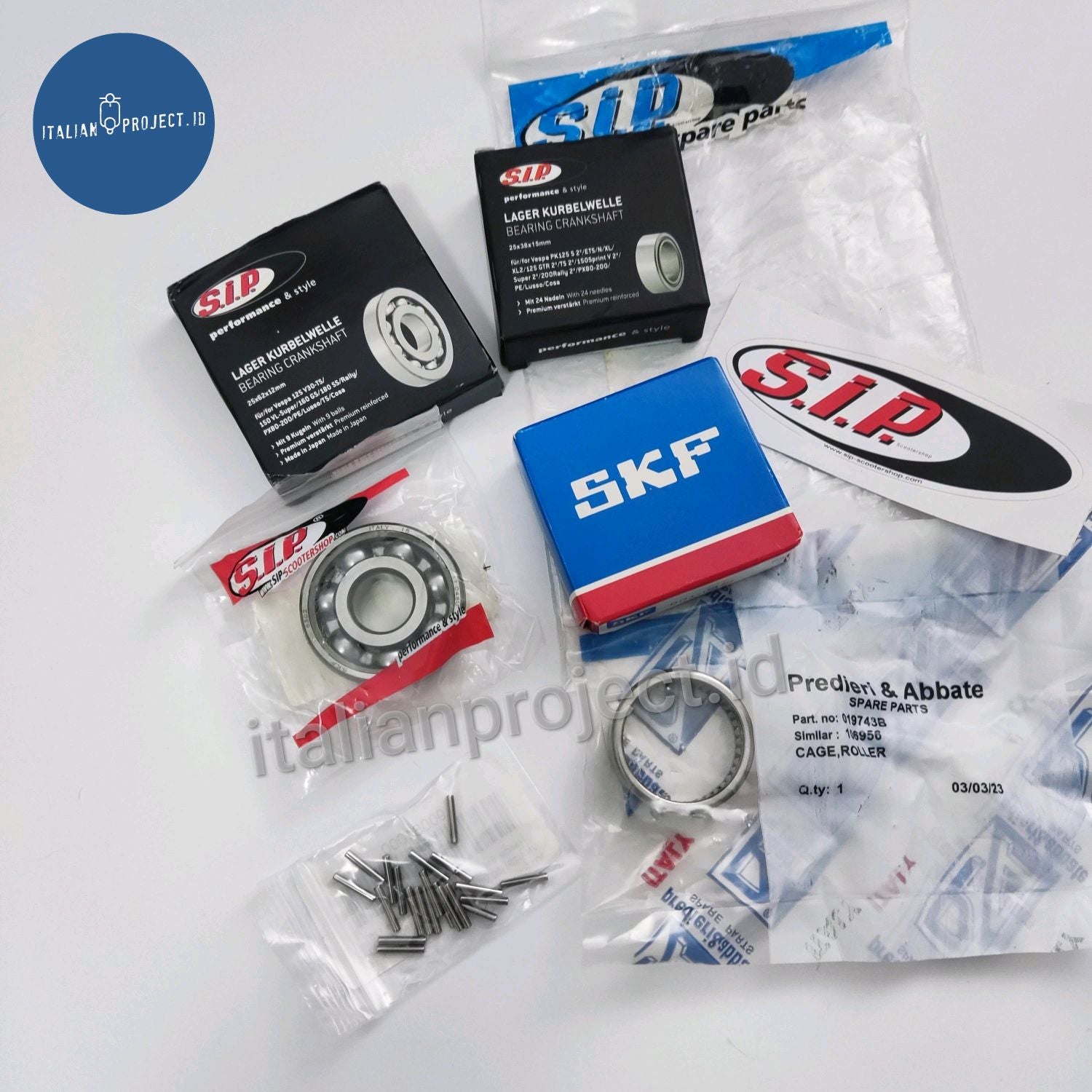 Bearing Set Mesin Racikan SIP PX Series