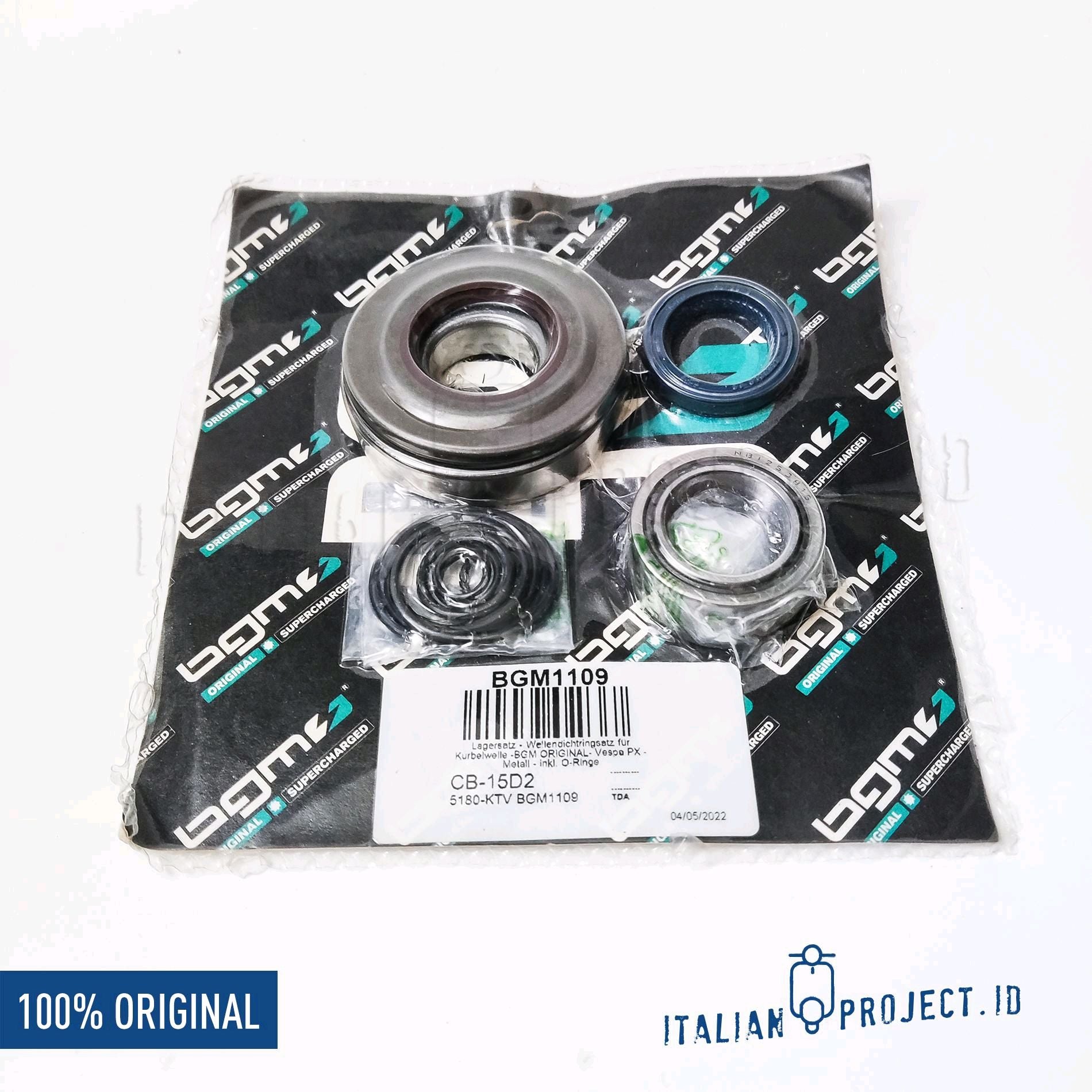 Bearing dan Oli seal Kruk As