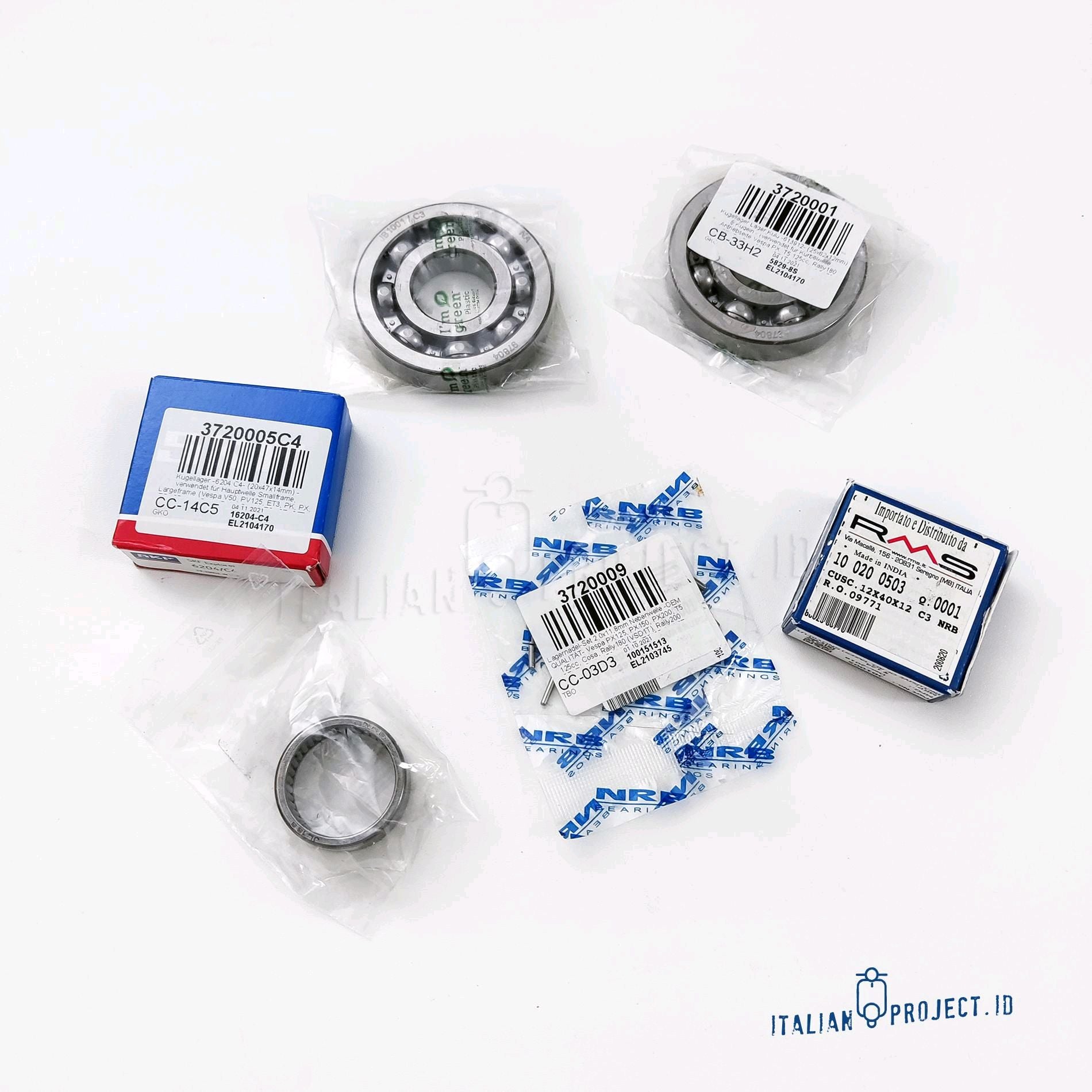 Bearing Set Mesin Kruk As Kecil