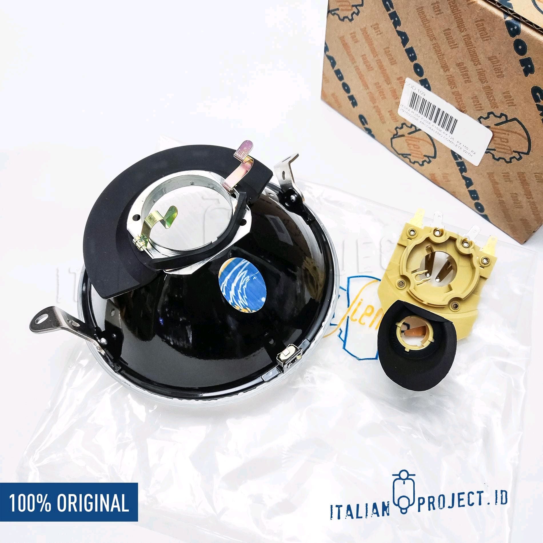 Headlamp Vespa PX Bulat