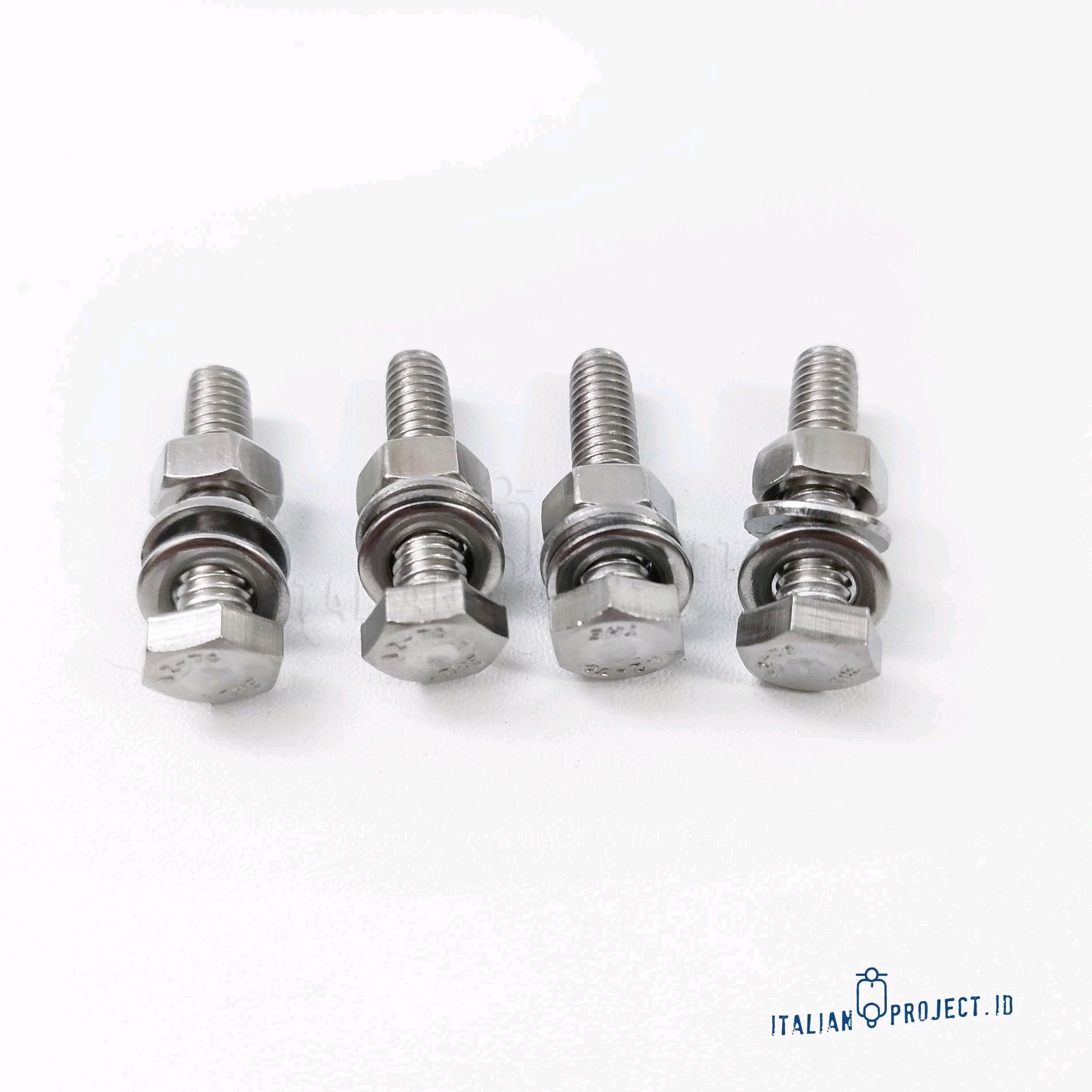 Baut Stainless M6x25mm Dek Standar