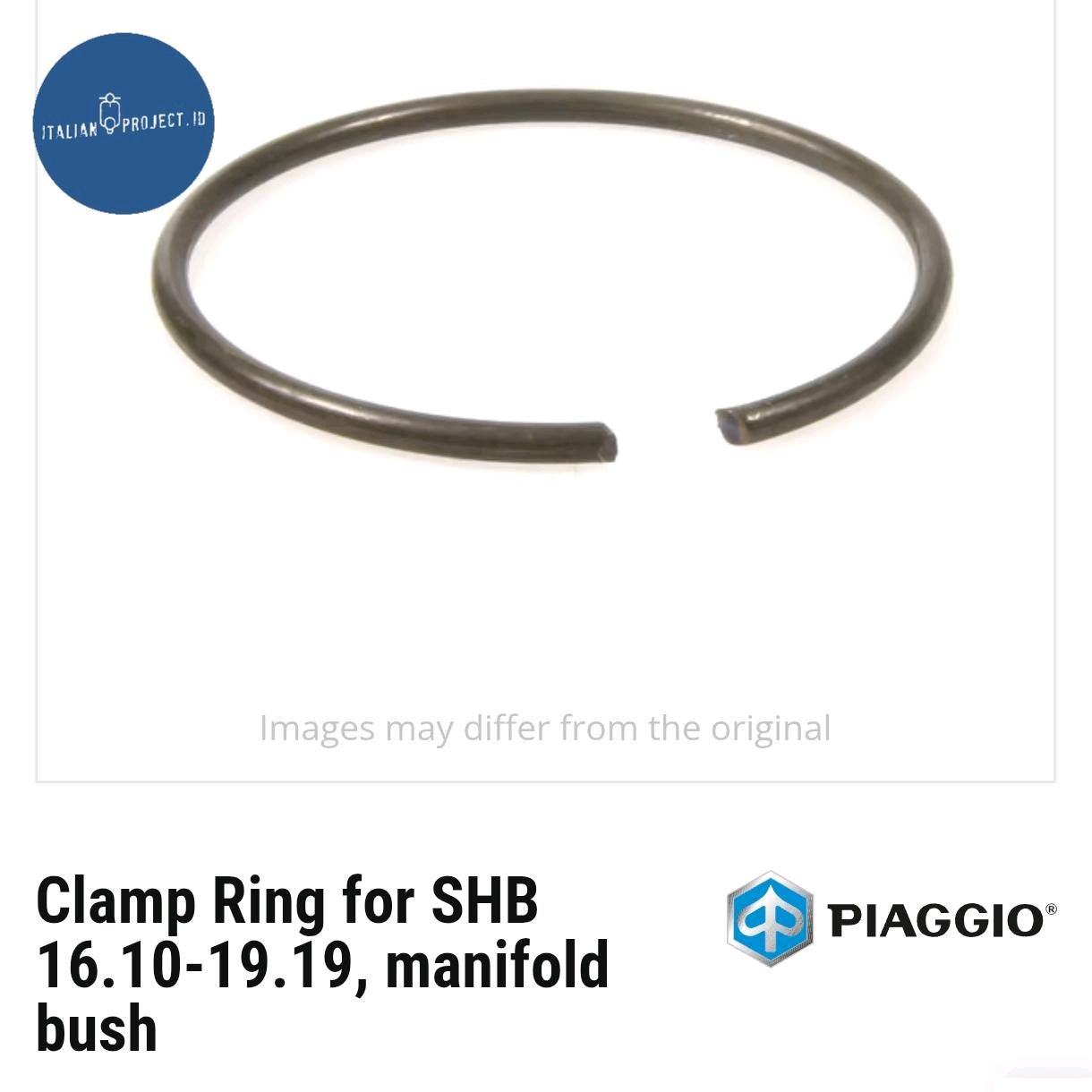 Klem Clamp Ring Bentengan Original Karbu 16.16, 19.19