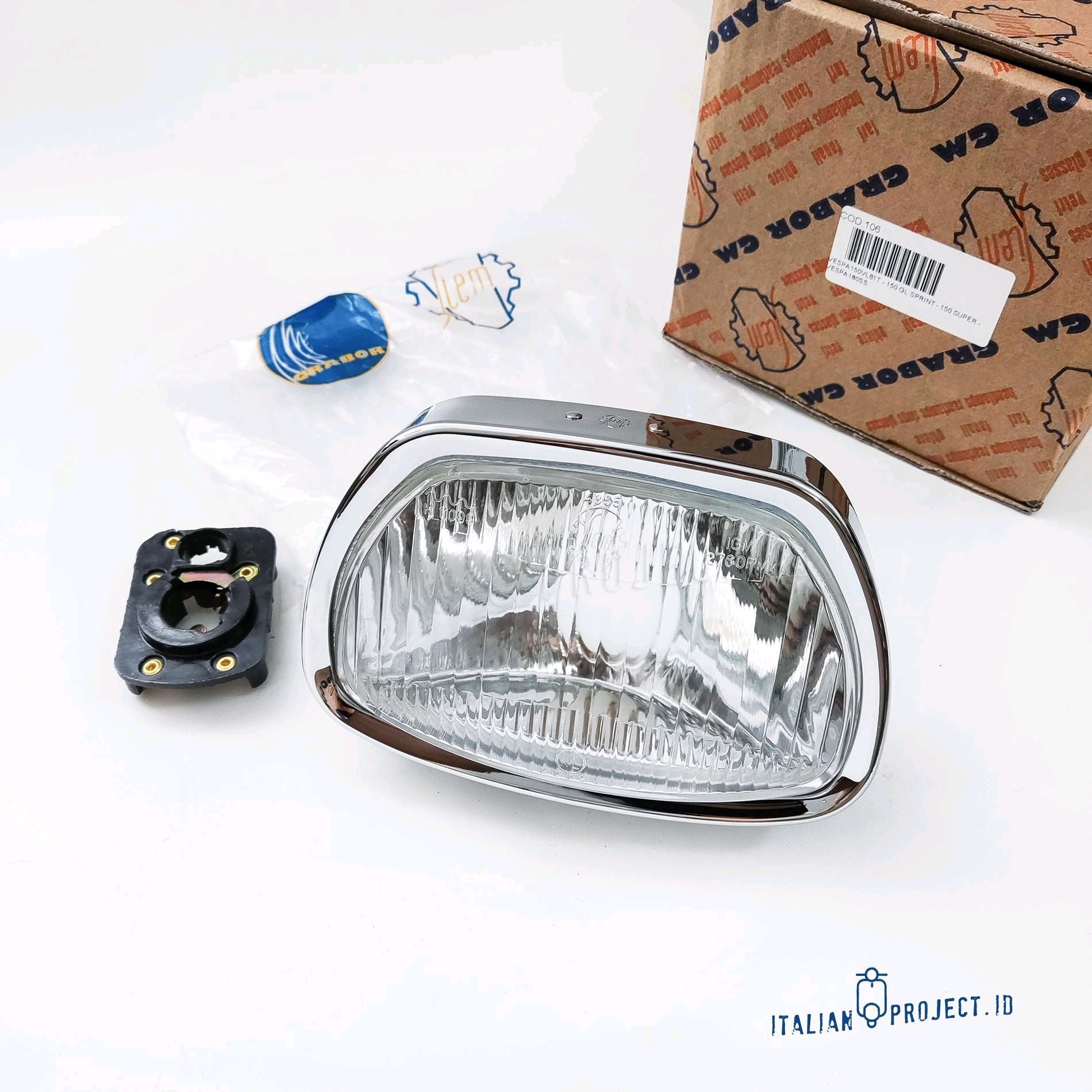 Headlamp Vespa Largeframe