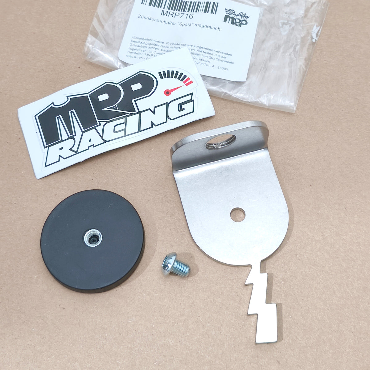Bracket Dudukan Tempat Busi Cadangan MRP Germany Vespa