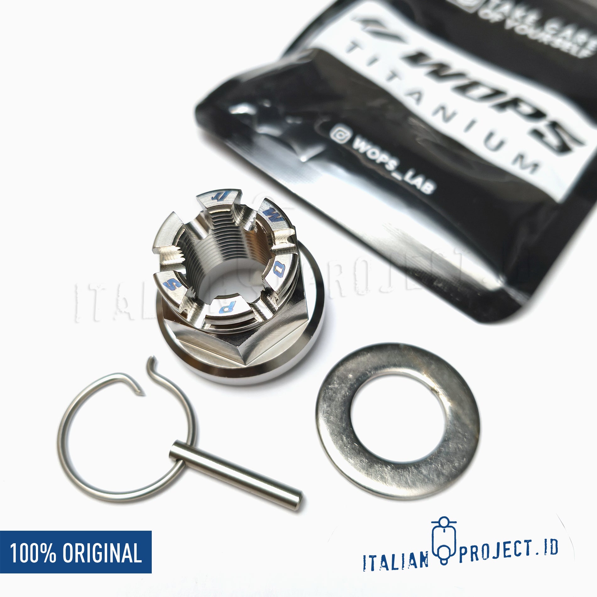 Mur As Roda 24mm Wops Titanium Vespa PK PX Exclusive Excel