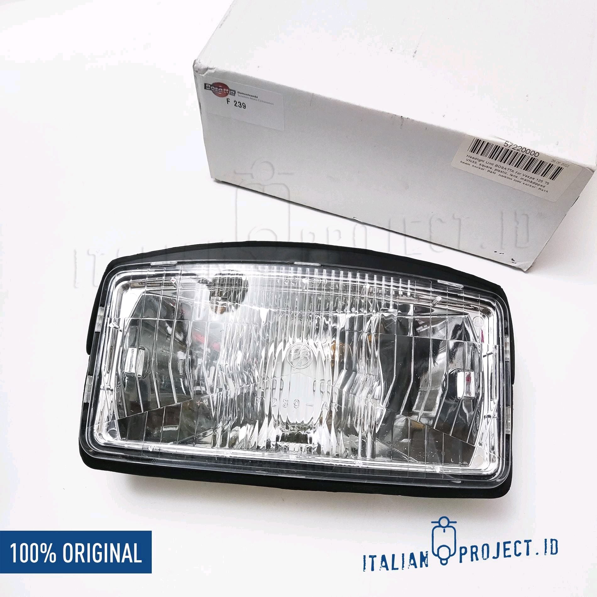 Headlamp Vespa Excel T5