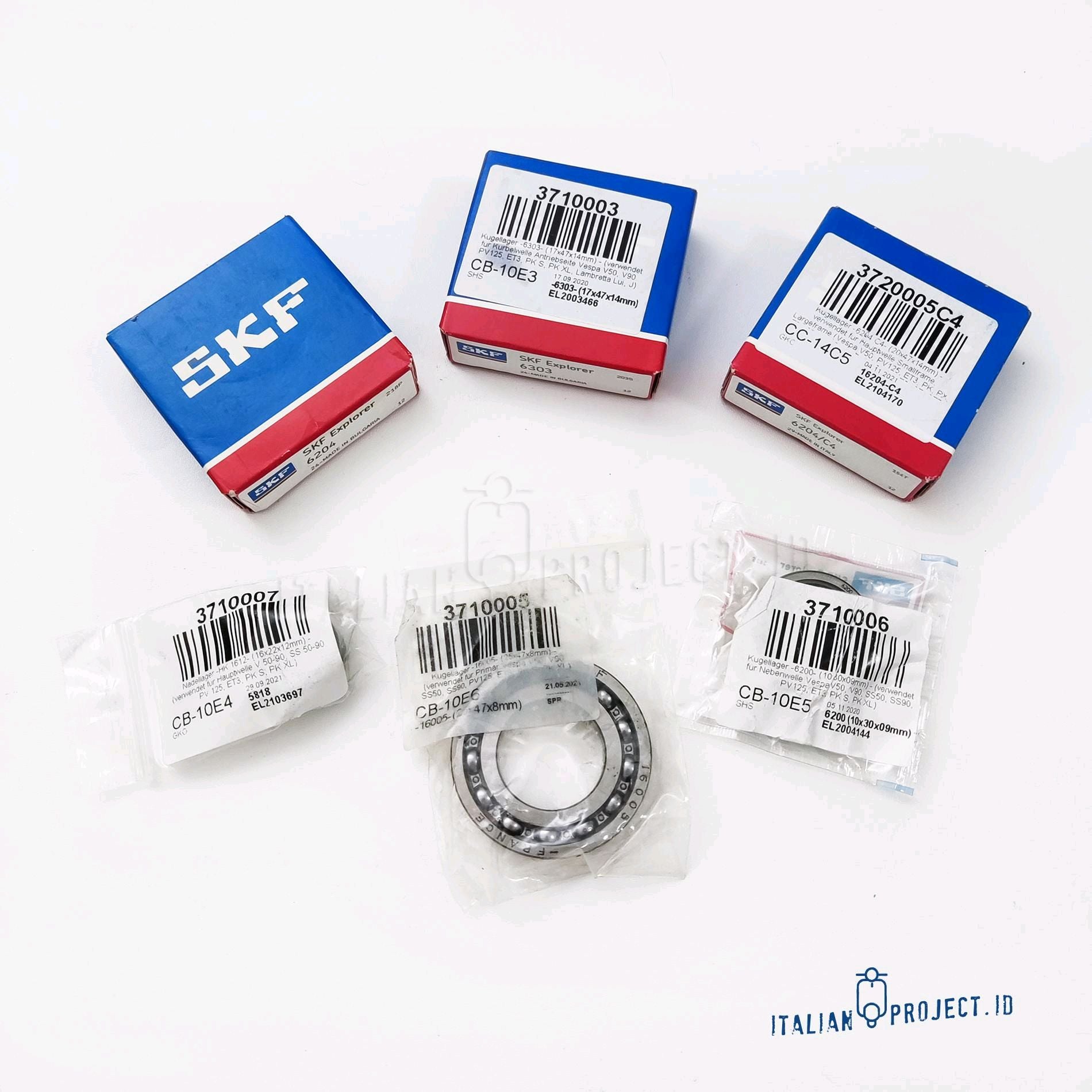 Bearing Set Mesin