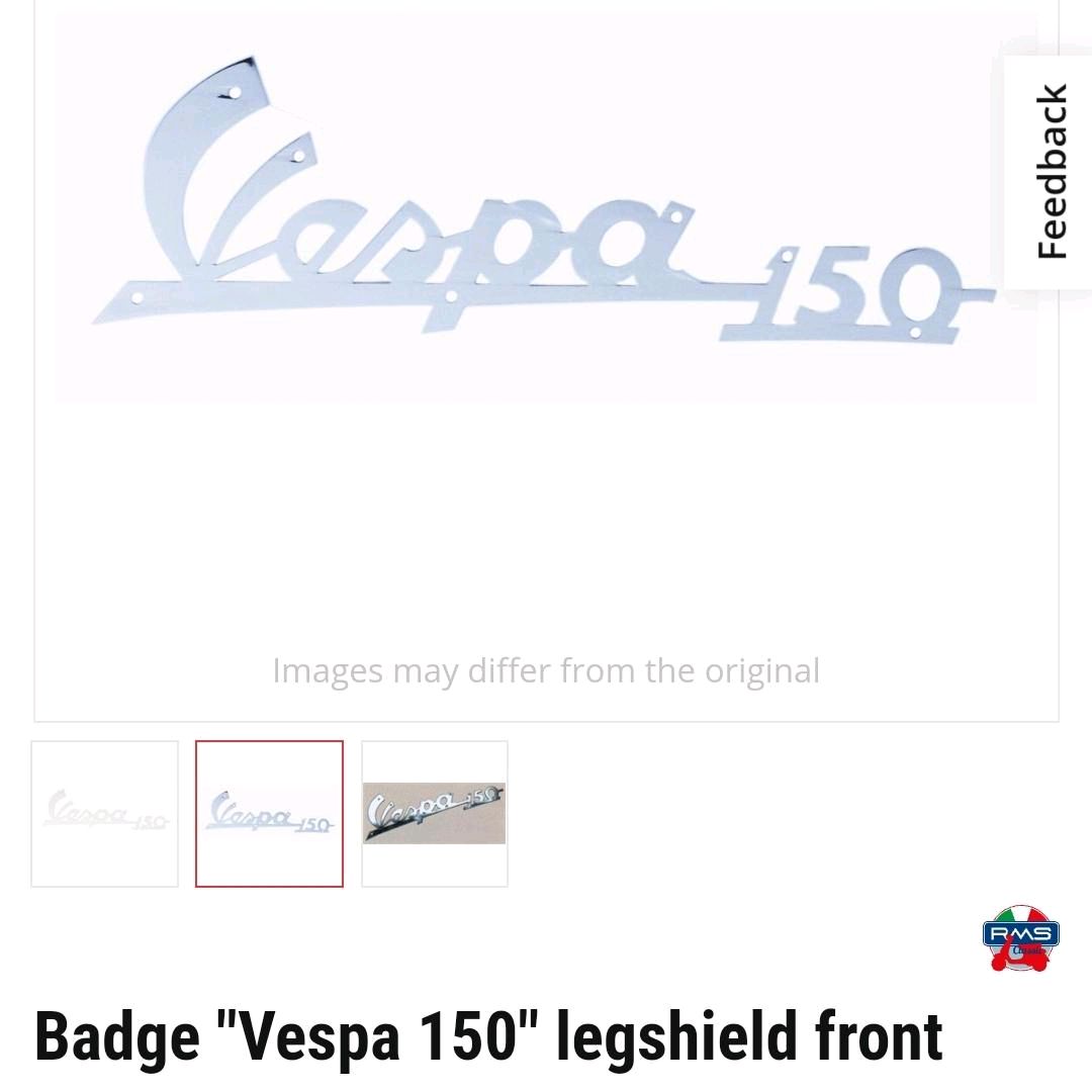 Emblem Sayap "Vespa 150"