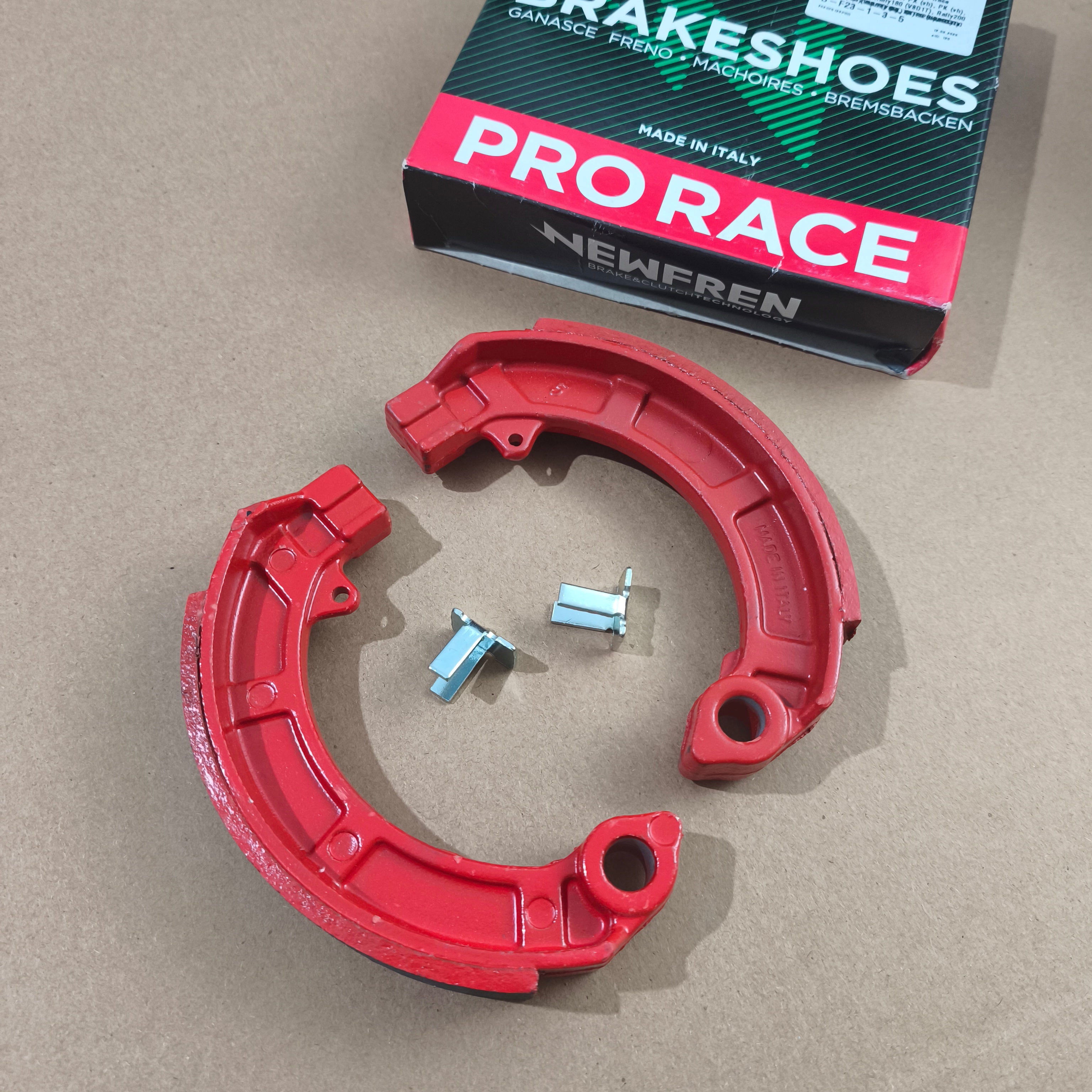 Kampas Rem Newfren Pro Race Depan atau Belakang Vespa PX Series Sprint