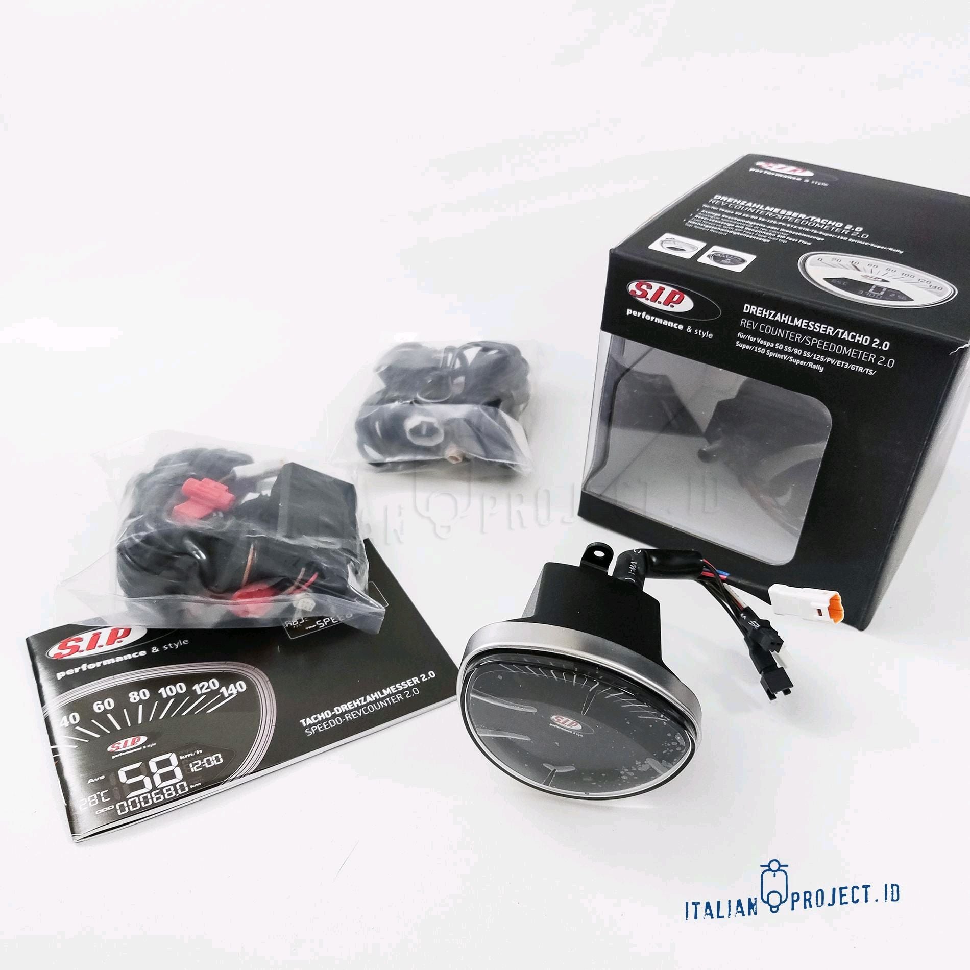 Speedometer Rev Counter 2.0 140 km/h