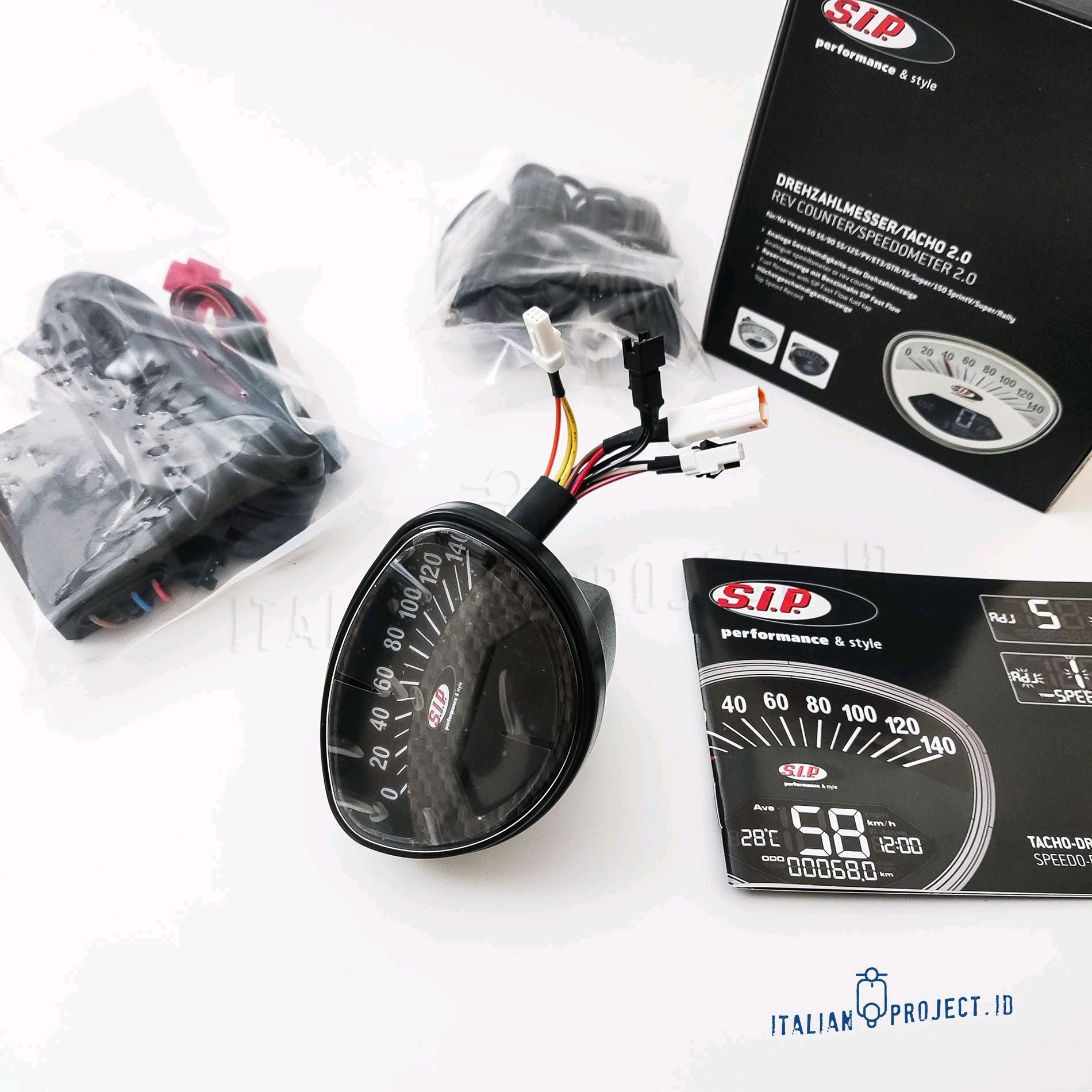 Speedometer Rev Counter 2.0 140 km/h